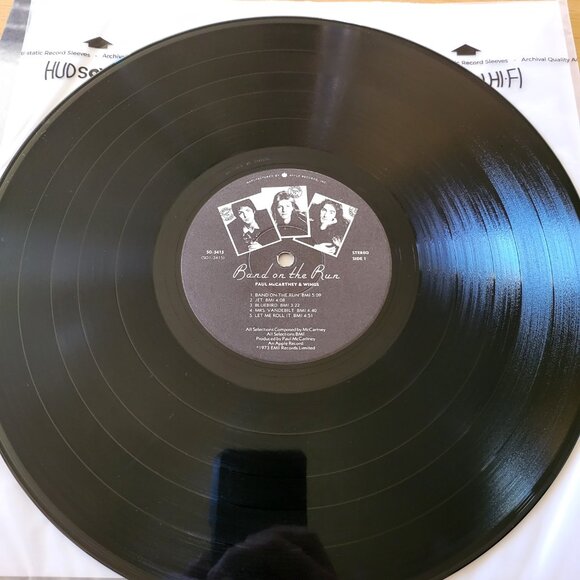 Paul McCartney & Wings - Band on the Run - 1973 Apple SO-3415 Rock Vinyl LP LPC - Picture 10 of 11